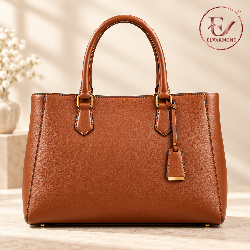 Elvarmont™ Harper Structured Leather Work Tote