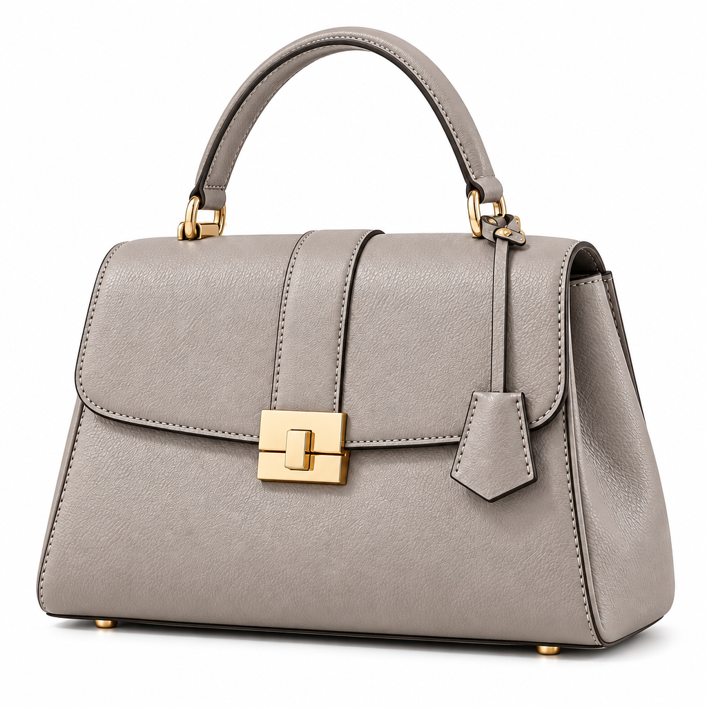Elvarmont™ Eleanor Stone Gray Satchel product view