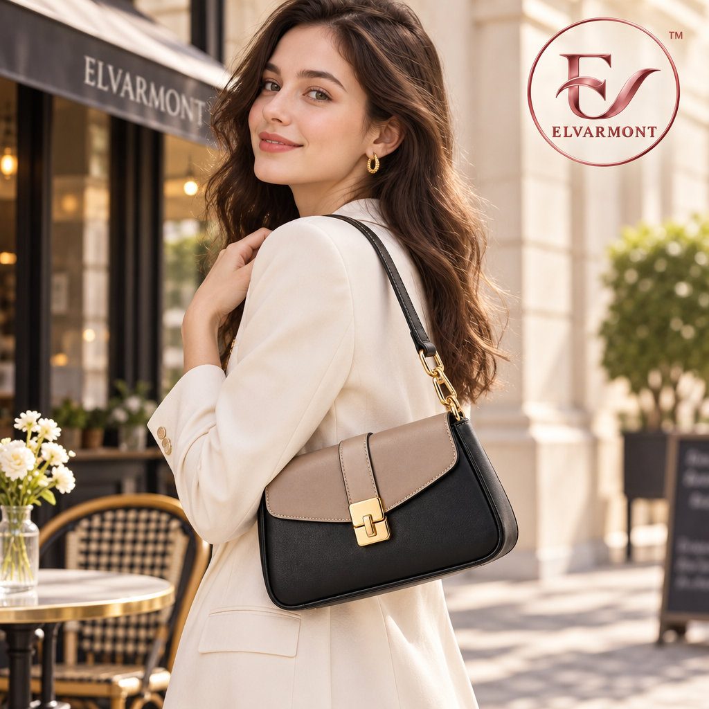 Elvarmont™ Vivian Two-Tone Mini Shoulder Bag