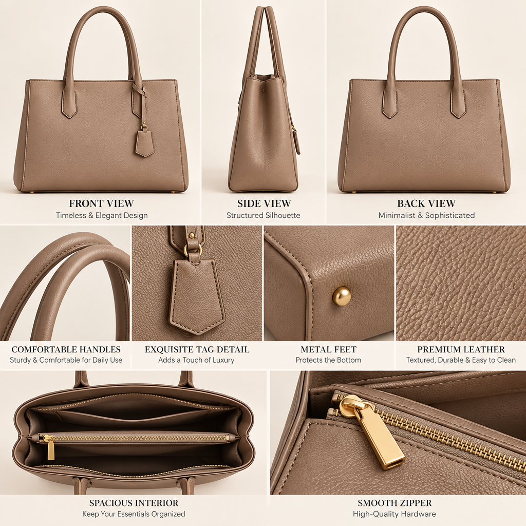 Elvarmont™ Claire Taupe Everyday Tote