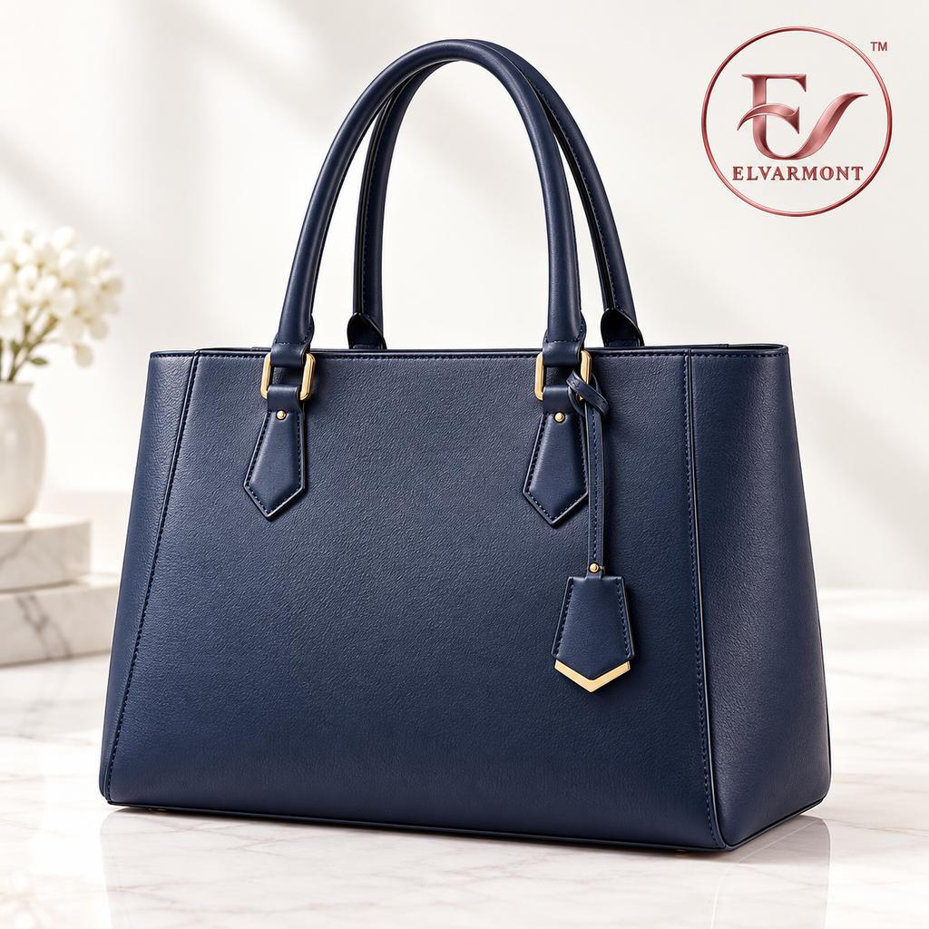 Elvarmont™ Audrey Navy Structured Tote