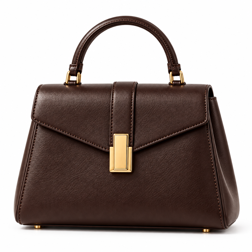 Elvarmont™ Evelyn Espresso Leather Satchel