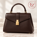 Elvarmont™ Evelyn Espresso Leather Satchel