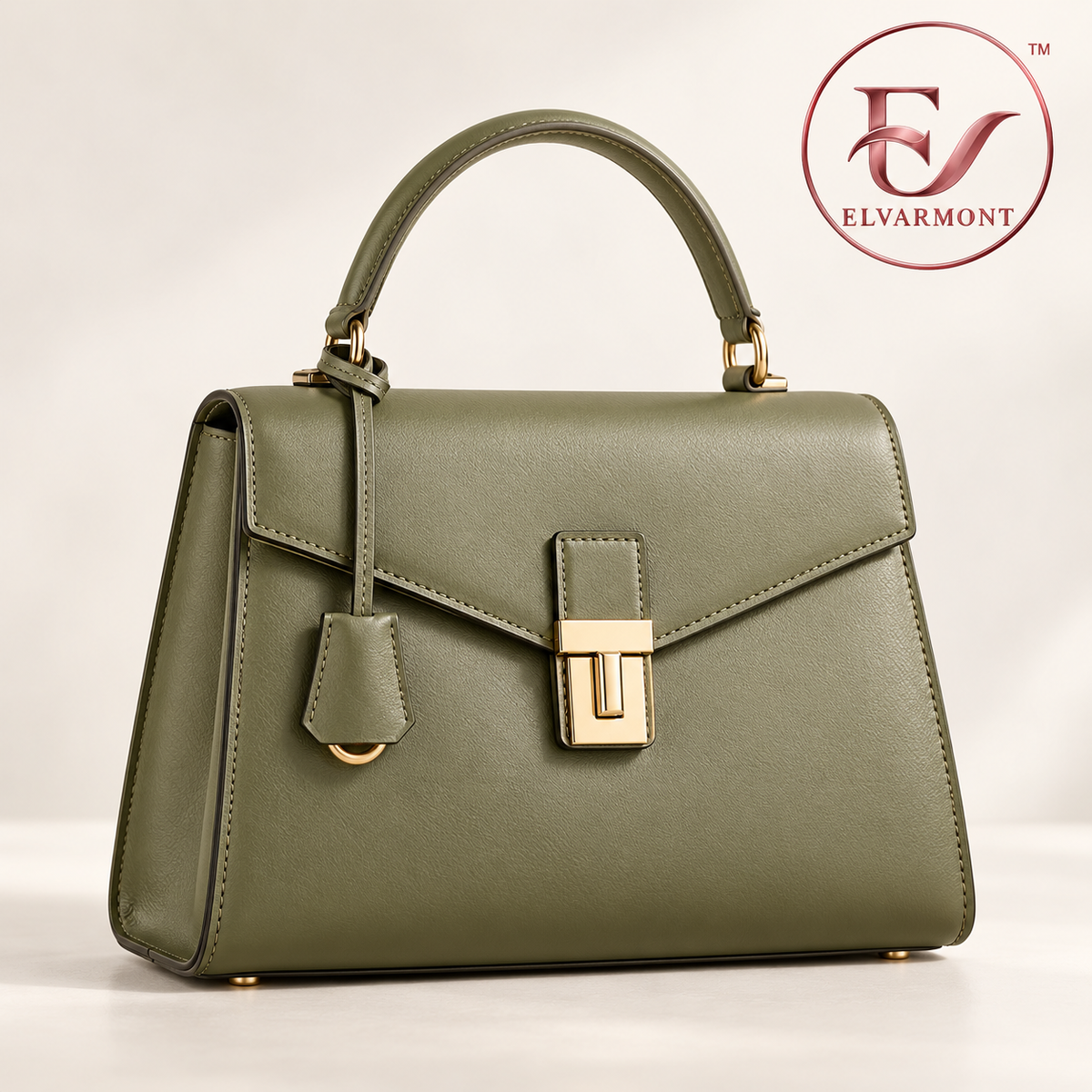 Elvarmont™ Grace Olive Structured Satchel